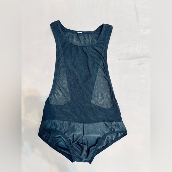 Mesh Leotard Onsie - Picture 4 of 6